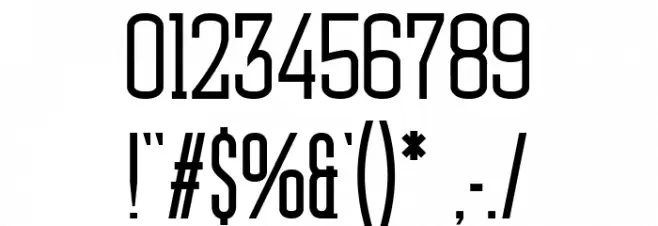 Jerome Font OTHER CHARS