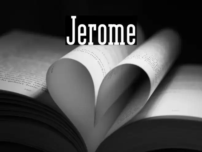 Jerome Font examples