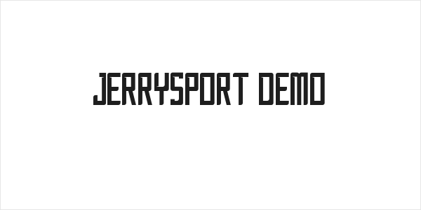 JerrySport Demo Logo
