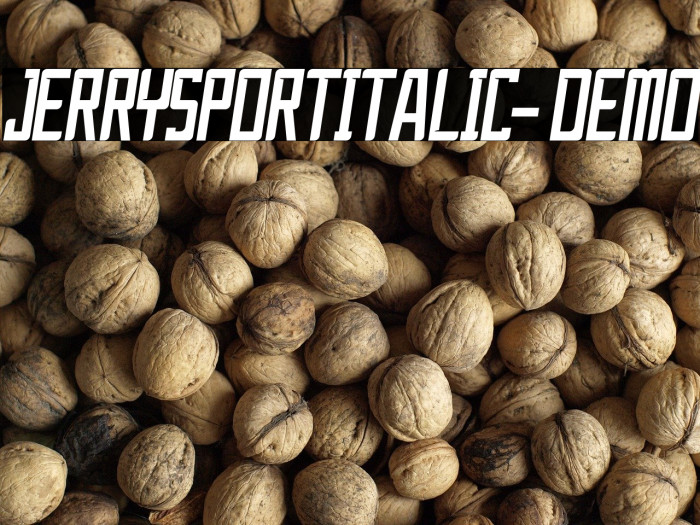 JerrySportItalic-Demo Example 3