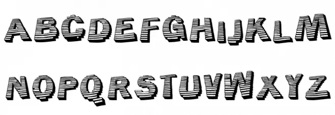 Jerrybuilt Fonte MAIÚSCULAS