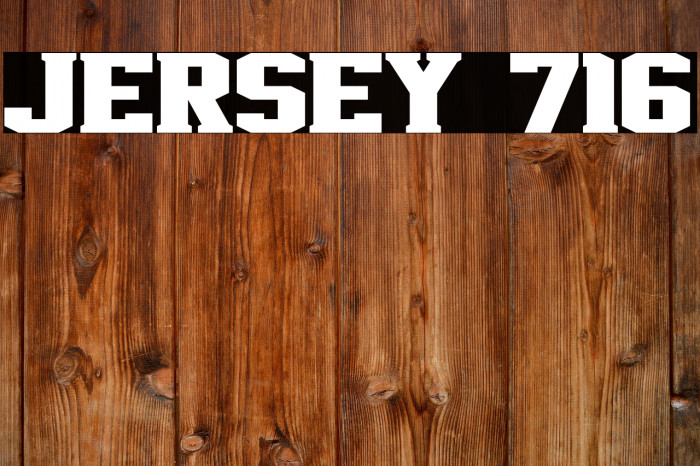 Jersey 716 Example 1