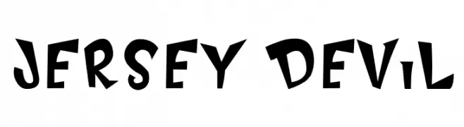 Jersey Devil  les polices de caractères gratuit tlcharger