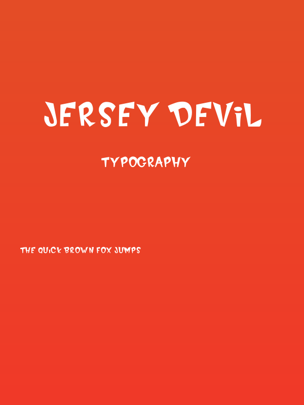 Jersey Devil Poster