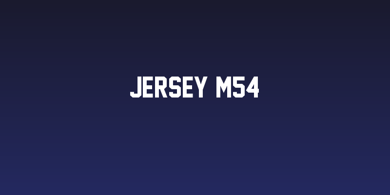 Jersey M54 Social Header