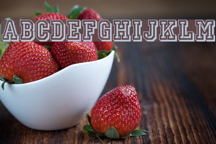 JerseyLetters Font examples
