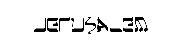 Jerusalem  Free Fonts Download