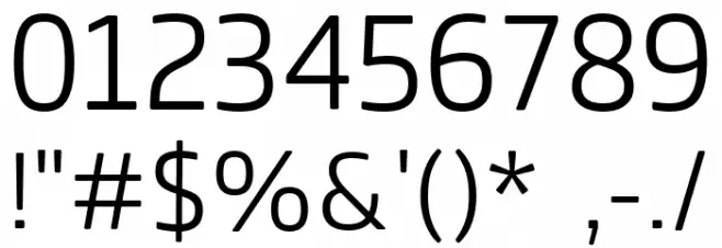 Jervinho Font OTHER CHARS