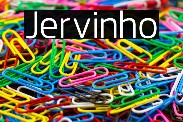 Jervinho Font examples
