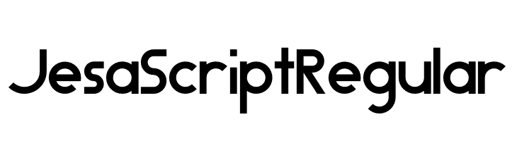 Jesa Script Regular  font caratteri gratis