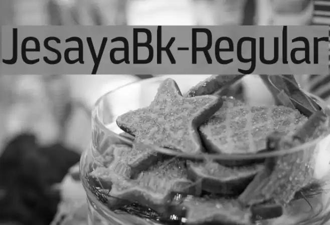 JesayaBk-Regular Font examples