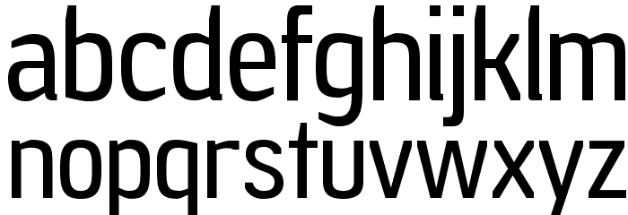 JesayaBk-Regular Font LOWERCASE