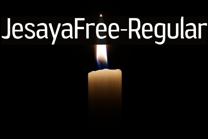 JesayaFree-Regular Font examples
