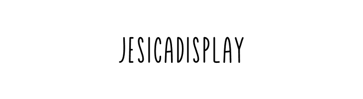 Jesica Display  Fuentes Gratis Descargar