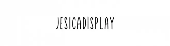 Jesica Display  Frei Schriftart Herunterladen