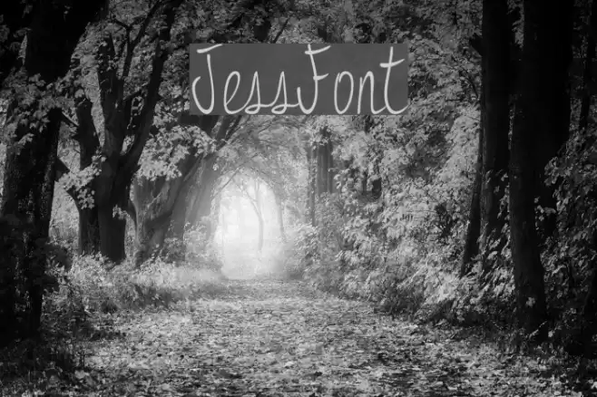 JessFont Font examples