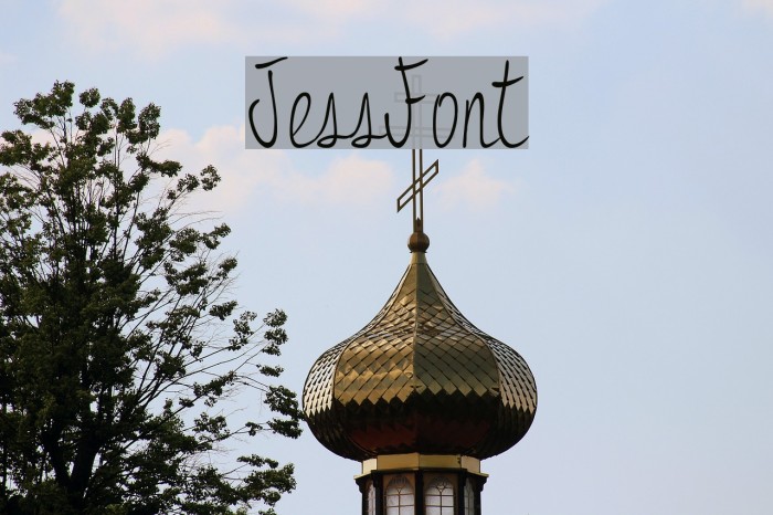 JessFont Font examples
