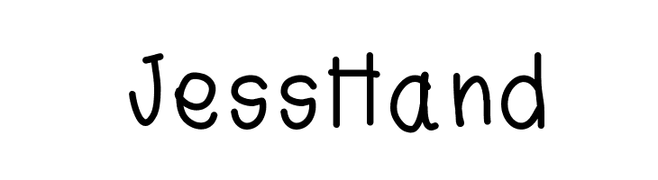 JessHand  Frei Schriftart Herunterladen
