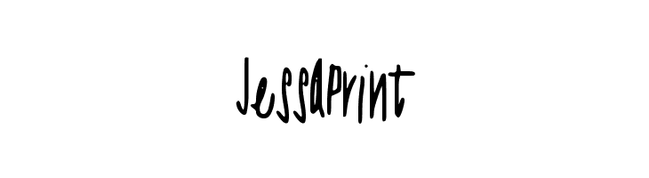 JessaPrint  font caratteri gratis