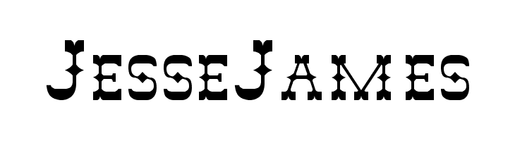 JesseJames  Free Fonts Download