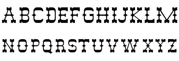 JesseJames Font LOWERCASE