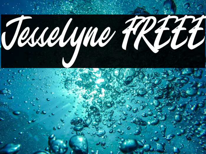 Jesselyne FREEE Example 1