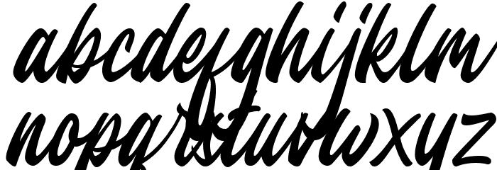 Jesselyne FREEE Font LOWERCASE
