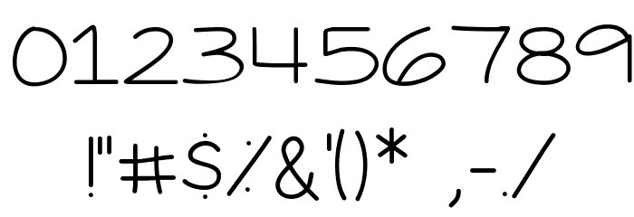 Jessica Elaine Thin Font OTHER CHARS