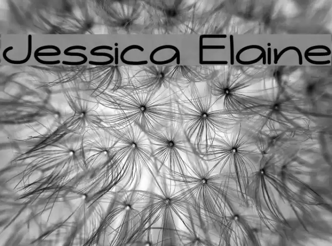 Jessica Elaine Font examples