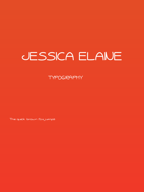 Jessica Elaine Poster