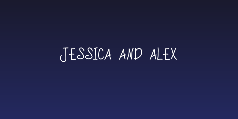 Jessica and Alex Social Header