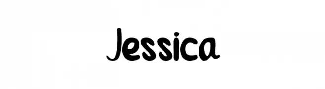 Jessica  免费字体下载