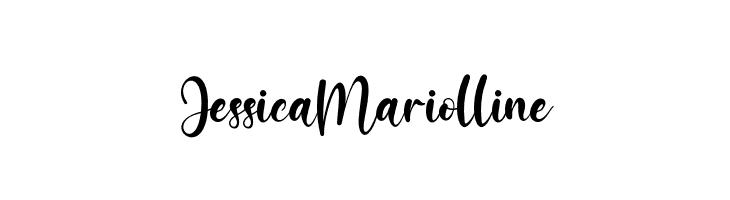 JessicaMariolline  免费字体下载