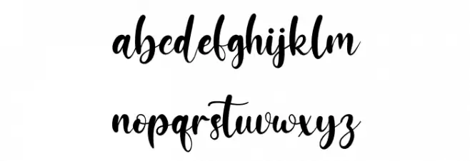 JessicaMariolline फ़ॉन्ट लोअरकेस