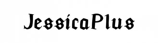 JessicaPlus  font caratteri gratis