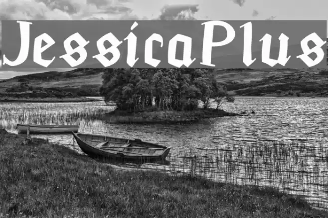 JessicaPlus Font examples