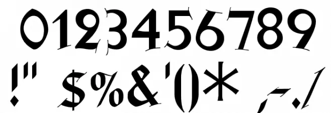 JessicaSerif Font OTHER CHARS