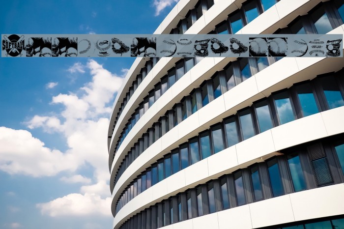 Jessica's Softball Font Example 1