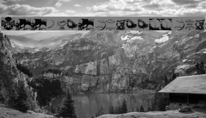 Jessica's Softball Font Font examples