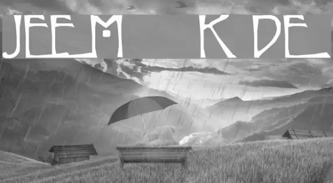 Jessie M. King Demo フォント examples