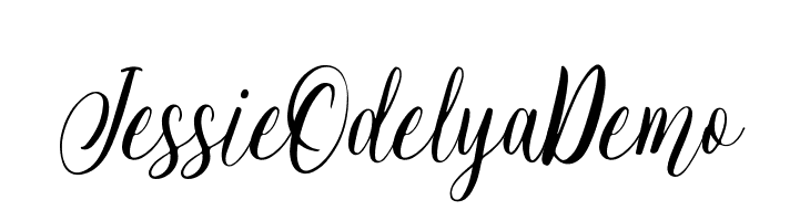 JessieOdelyaDemo  नि: शुल्क फ़ॉन्ट्स डाउनलोड