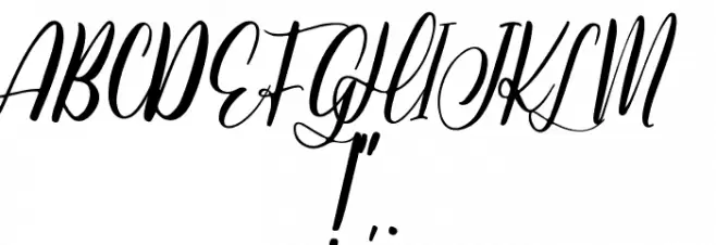 JessieOdelyaDemo Font OTHER CHARS