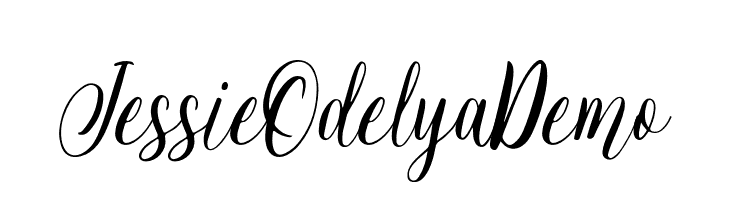 JessieOdelyaDemo  Free Fonts Download