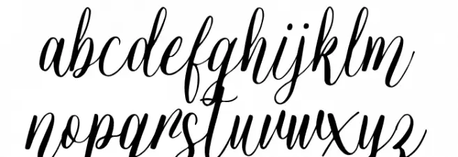 JessieOdelyaDemo Font LOWERCASE