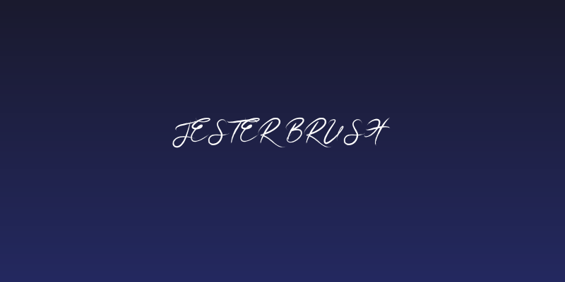 Jester Brush Social Header