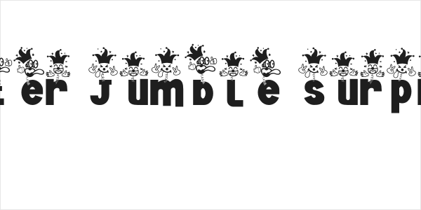 Jester Jumble Surprise Logo