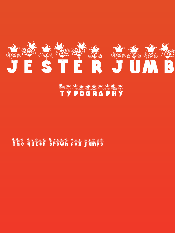 Jester Jumble Surprise Poster