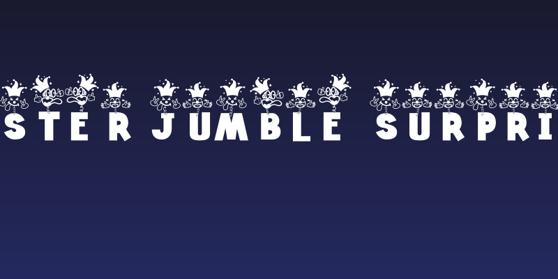 Jester Jumble Surprise Social Header