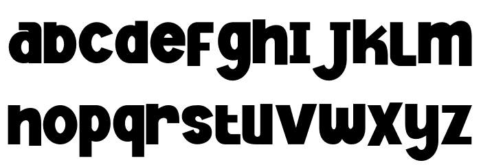 Jester Jumble Schriftart Kleinbuchstaben