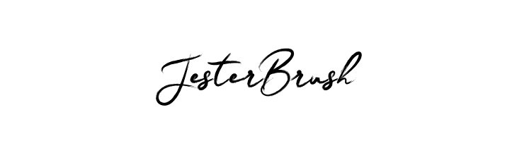 JesterBrush  لخطوط تنزيل